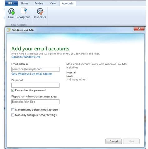 Windows Live Mail Install And Setup Guide
