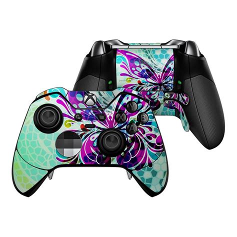 Microsoft Xbox One Elite Controller Skin Butterfly Glass By Sanctus