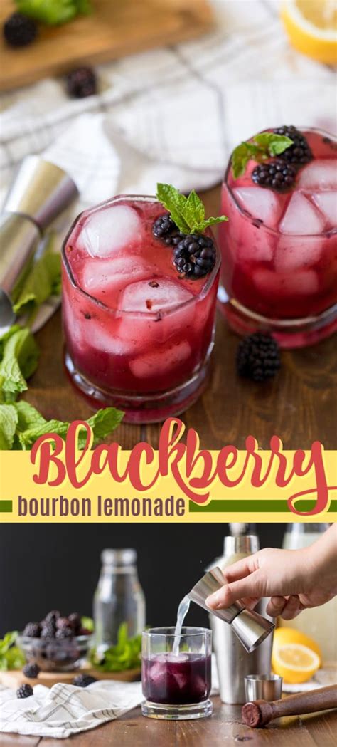 Blackberry Bourbon Lemonade Is A Refreshingly Delicious Mixed Drink