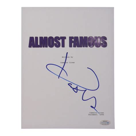 Kate Hudson Signed Almost Famous X Photo AutographCOA Pristine Auction