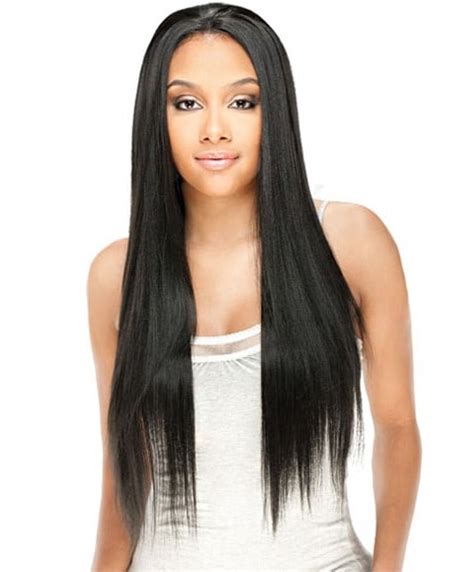 Model Model Syn Lff Kara Lace Front Wig Human Hair And