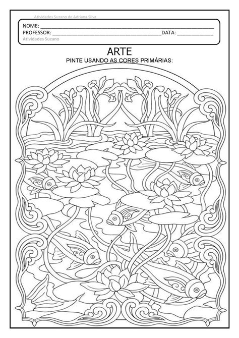 Atividades De Arte Ensino Médio