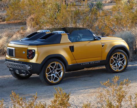 Land Rover Dc100 Sport Concept Drop Top Fun Under The California