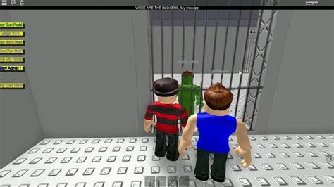 Roblox Fugimos Da PrisÃo Escaped From Prison Youtube