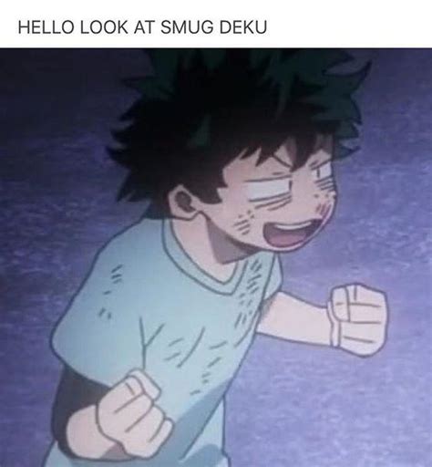 My Hero Academia Deku Meme Face
