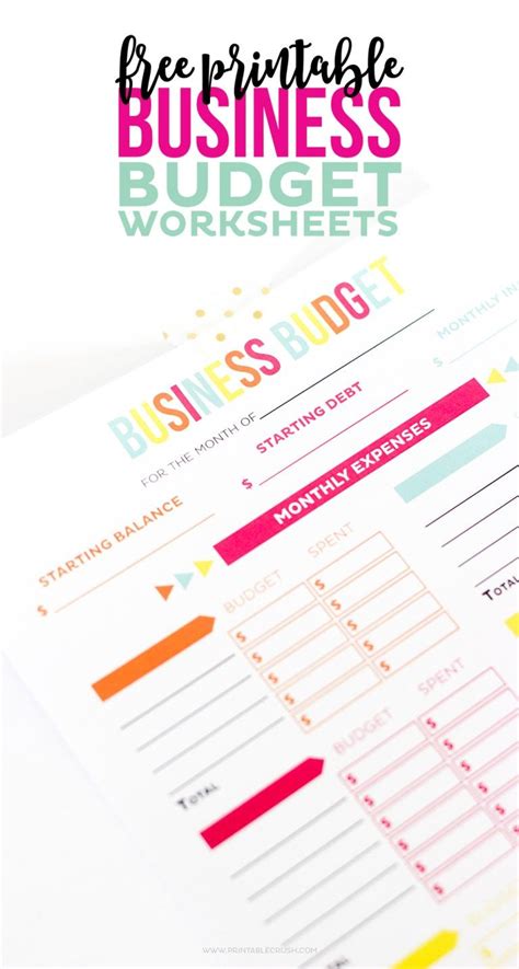 Make Tax Time A Little Less So With These Free Printable Business