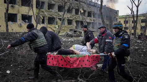 Ukrainian Maternity Hospital Rocked By Russian Airstrike 17 Wounded