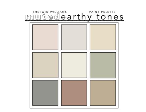 Muted Earthy Color Palette Ubicaciondepersonascdmxgobmx