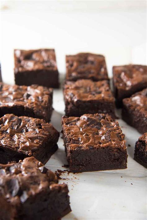 The Best Fudgy Chocolate Brownies Ever Double Fudge Cocoa Brownies