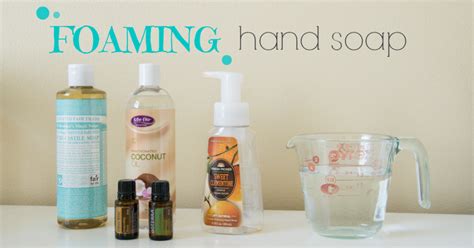 Foaming soap is made by using regular soap that has air added to it by the type of foaming dispenser you use. Homemade foaming hand soap recipe - So Easy to make your own!