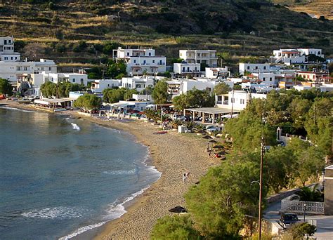 Kini And Lotos Beach In Syros Accommodation Restaurants Beaches