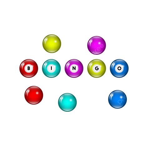 Bingo Ball Vector Hd Png Images Bingo Ball With Text Effect Letter