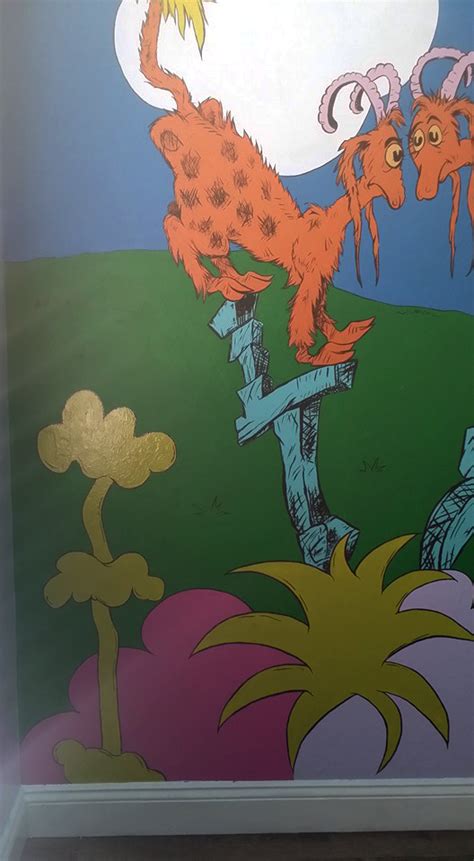 Dr Seuss Mural Finished