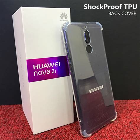 The huawei nova 2i is powered by a hisilicon kirin 659 cpu processor with 64 gb, 4 gb ram. Huawei Nova 2i HD Clear ShockProof Transparent TPU Case ...