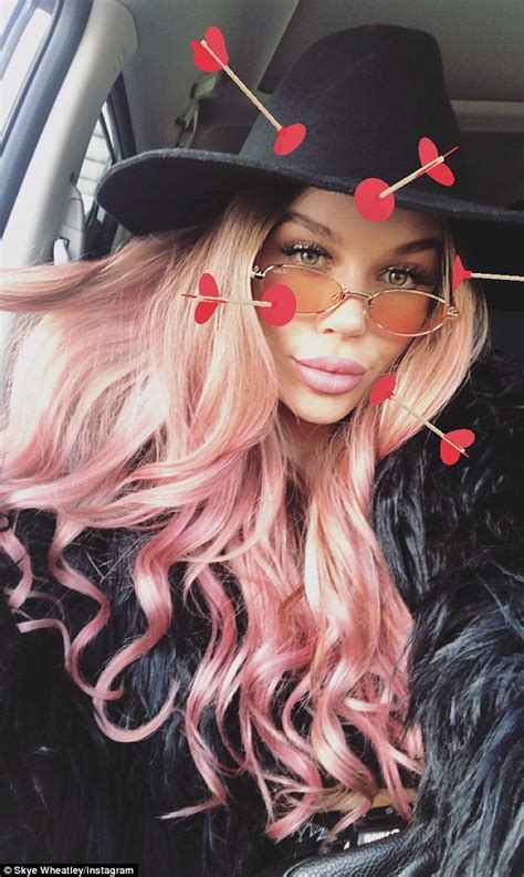 Pregnant Former Big Brother Star Skye Wheatley Flaunts Her New Pink
