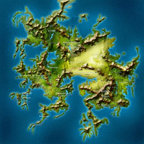 Blank Fantasy Map By Ragir On Deviantart Fantasy Map Fantasy World