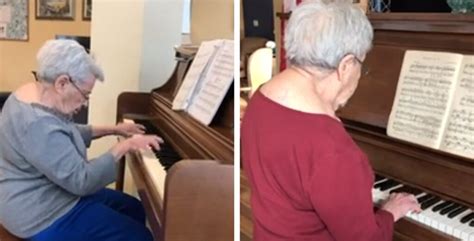 Daughter Has Emotional Moment Watching Her 92 Year Old Mother With