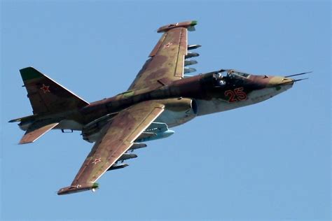 Sukhoi Su 25 Frogfoot Fighter Aircraft Fighter Jets Aircraft