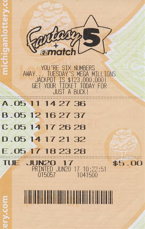 Lucky Westland Man Wins $208,225 Fantasy 5 Jackpot from the Michigan