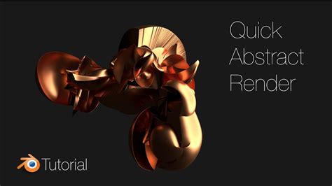 279 Blender Tutorial Quick Abstract Renders Using Modifiers