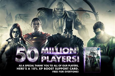 50 Million Injustice Mobile Players Reached Injustice Online
