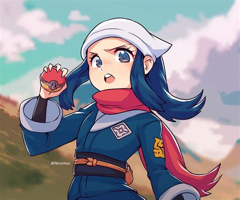 Download Trainer Akari Pokemon Pfp Wallpaper