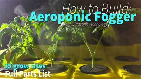 Forum » blogs / notes on cloning » diy aeroponic cloner. How to Build Aeroponic Fogger Cloner for Plant Cuttings & Fogponics DIY Cloning plants - YouTube
