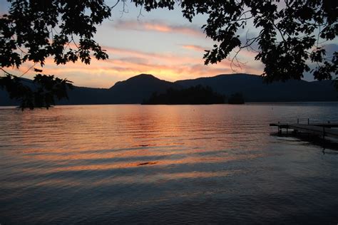 Another Beautiful Sunset On Lake George Ny Lake George Lake George