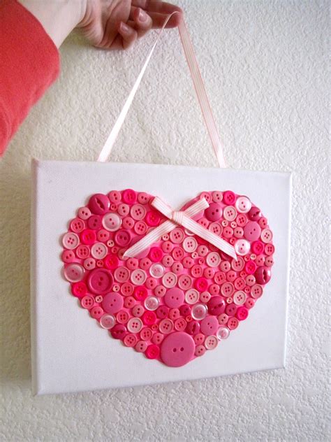 Crafting For Me Button Hearts