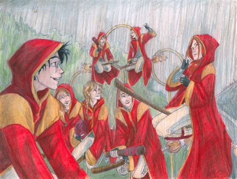 Quidditch Practice By Burdge In 2020 Harry Potter Art Harry Potter