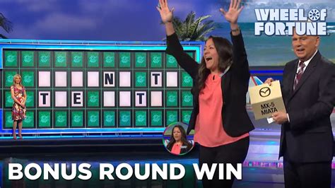 Rosario Wins A New Car In The Bonus Round Wheel Of Fortune Youtube