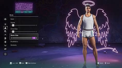 Saints Row Reboot Character Creator Replaces Gender Options With Sliders For Specific Body Parts