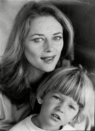 Actress Charlotte Rampling Her Son Barnaby Editorial Stock Photo