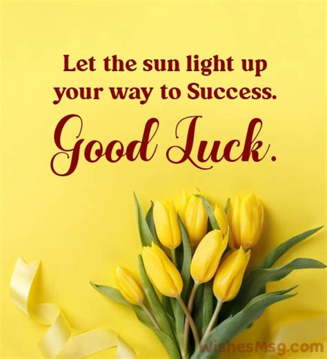 100 Good Luck Wishes Messages And Quotes Best Quotationswishes