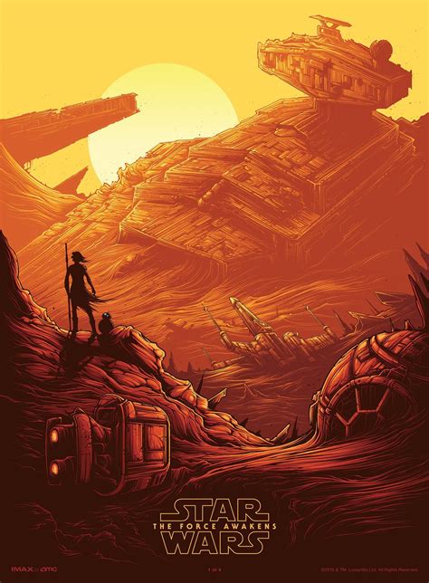Star Wars The Force Awakens Official Imax Poster Movies