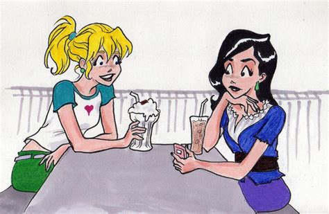 Betty And Veronica Chilling By Magzdilla On Deviantart