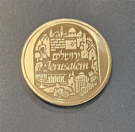 2014 Holy Land Mint Jerusalem City Of Peace 1 Oz Silver Round Ebay