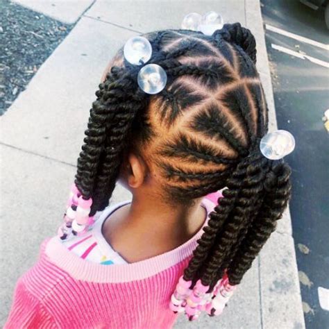 Bantu knots and afo bun. 6th Grade Cute Hairstyles Braids For 11 Year Old Black Girls