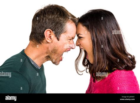 Unhappy Female Yelling Boyfriend Hi Res Stock Photography And Images