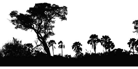 Download Nature Landscape Silhouette Royalty Free Vector Graphic