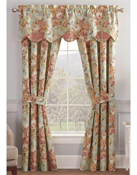 Waverly® Spring Bling Valance Pink Curtains Window Draperies