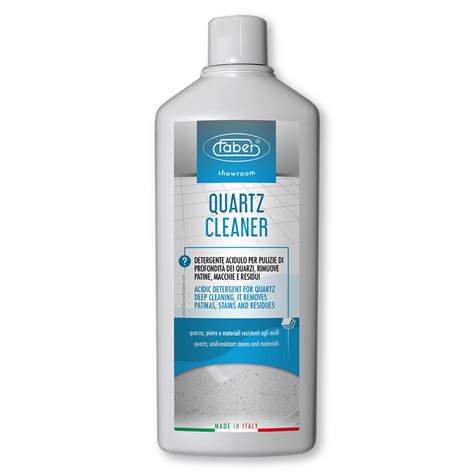 We have tried soft cleansers, but it never looks clean. QUARTZ CLEANER - In deep cleaner for quartz - Faber