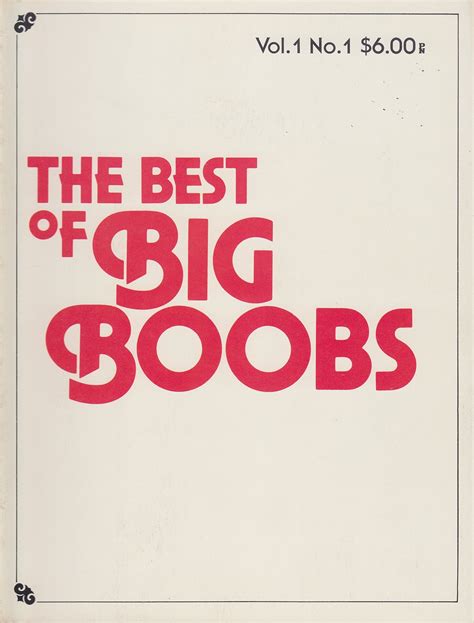 Best Of Big Boobs Magazine Back Issues Volume 1 Archive