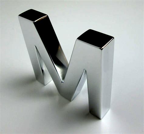 Polished Aluminium Letters Metal Letters