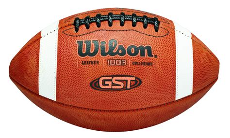 Wilson Gst Ncaa Leather Game Football Na Official Free Shipping