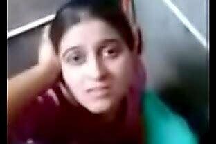 Punjabi Girl Komal Giving Hot Blowjob In Toilet And Making Her