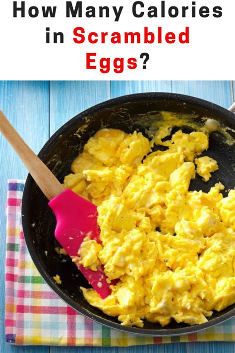 Eggs are usually used in most recipes. How Many Calories in Scrambled Eggs? | Food, Healthy recipes, Egg calories