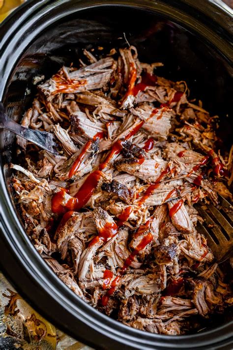 Pulled Pork Recipe Slow Cooker Or Oven Roasted The Food Charlatan
