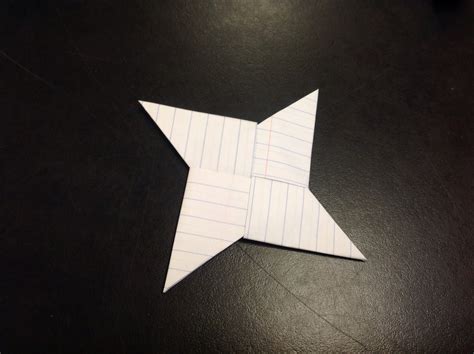 Paper Ninja Star Instructables