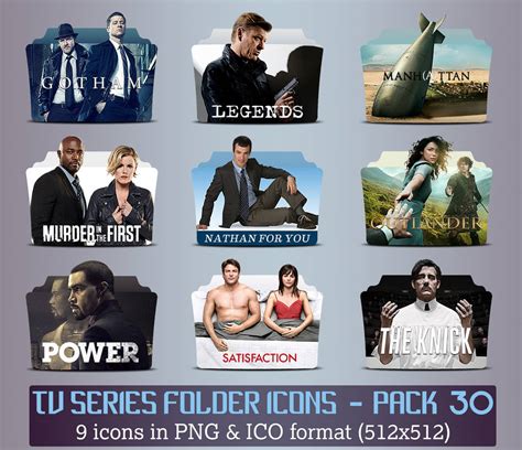 Tv Series Icon Pack 30 By Apollojr On Deviantart